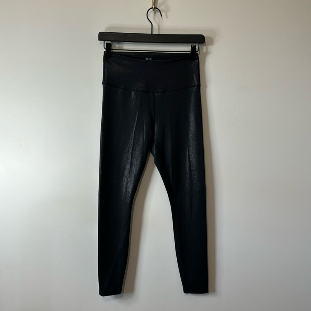 IVL Womens Black Metallic Leggings 6